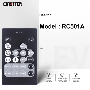 Yeni RC501A RC501 Çok Fonksiyonlu 5.1 Uzaktan Kumanda Kiti Edifier Hoparlör Siyah Ses Sistemi