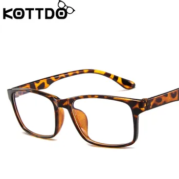 KOTTDO 2023 Yeni Vintage Gözlük Moda Trendi Gözlük Çerçevesi Retro Kare Şeffaf Gözlük Çerçeve Gözlük Kadınlar ve Erkekler için çerçeve