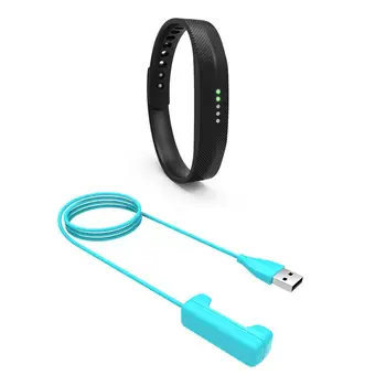 USB Yedek Şarj Fitbit Flex 2 İçin şarj kablosu Cradle Dock Adaptörü 15cm/ 1m Uzunluk Seçmek için