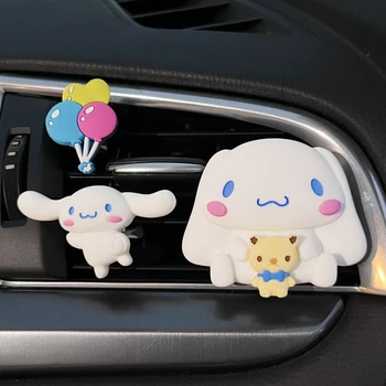 Sanriod Anime Cinnamoroll Melodi Araba Hava Spreyi Hava Firar Klip Parfüm Tatlandırıcı Aromaterapi Deodorant Araba Aksesuarları Hediye