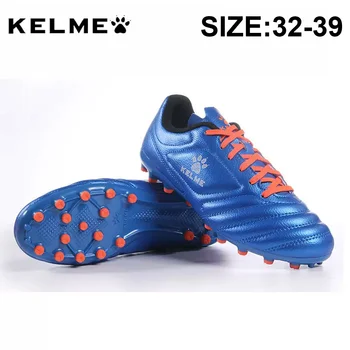KELME Profesyonel Çocuk futbol Ayakkabıları Ag futbol kramponları Kaymaz Açık Çim Futbol spor ayakkabıları Futsal Çizme 68833126
