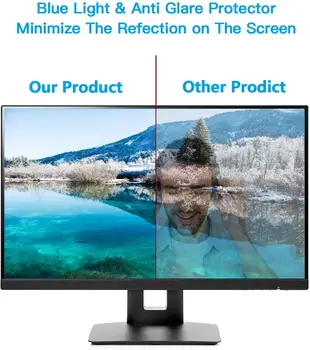 Samsung 80 cm 32 inç TV Parlama önleyici mavi ışık ekran koruyucu rahatlatmak göz yorgunluğu Anti Scratch
