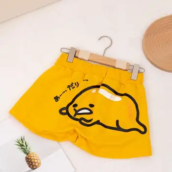 Kawaii Anime Şort Kız Kalp Rahat Pantolon Spor Beach Pantolon Gevşek Pijama Pantolon Doğum Günü Sevimli Çizgi Film Hediye Benim Melodi Gudetama