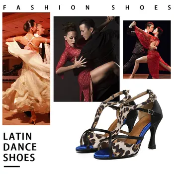 SWDZM Moda Salsa Caz Tango Parti Kapalı Yumuşak taban Latin Dans Ayakkabıları Dans Kadınlar için Öğretmenler Yüksek Topuklu Balo Salonu Botları