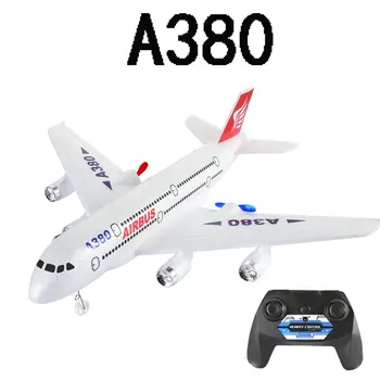 Uçak Airbus A380 420mm Kanat Açıklığı 2.4 G Boeing 747 RC Uçan Kanat Uzaktan Kumanda Oyuncak Uçak Modeli Motorlu