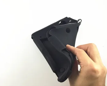 Yüksek Kaliteli Siyah/Mavi Yumuşak Silikon Koruyucu Kılıf Kauçuk tampon Jel Cilt kol kapağı Nintendo 2DS Ücretsiz Kargo