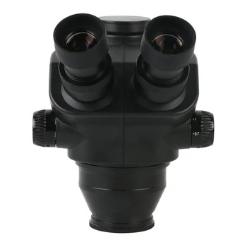 7X 50X 100X Simul Odak Sürekli Zoom Stereo Mikroskop Trinoküler Kafa WF10X / 22mm Mercek Barlow Lens Telefonu Tamir Aracı