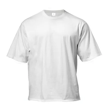 T-shirt yaz yeni erkek kısa kollu tişört Düz renk Buz ipek Hızlı kuru koşu üst giyim streç rahat t shirt