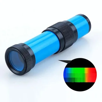 El Spektroskop Emisyon Spektroskopisi Spektrum Fiziksel Optik Öğretim Aracı Kompozit Prizma Lens Kullanılan okul laboratuvarı