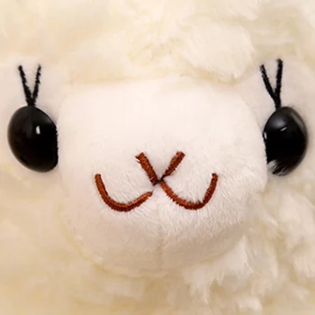 25cmCute Mini Alpaka peluş oyuncak Dolması Yumuşak Hayvan Güzel Yastık noel hediyesi Çocuklar İçin Kawaii Lama Sevgililer Günü Hediyesi