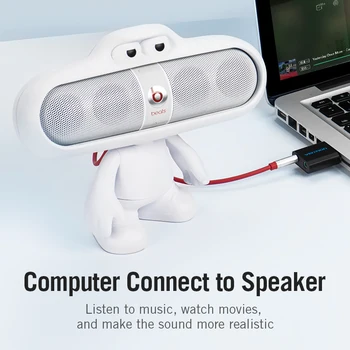 Mukavele USB Ses Kartı USB ses arabirimi kulaklık Adaptörü Ses Kartı için Mic Hoparlör Dizüstü PS4 Bilgisayar Harici Ses Kartı