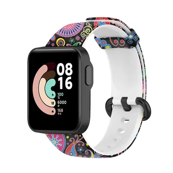 Saat kayışı Xiaomi Mi İzle Lite İzle 2 Silikon Bilek Bilezik Smartwatch Aksesuarları Boyalı Yedek Watchband Correa