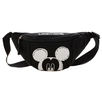 Disney Yeni Mickey mouse Kız Küçük Çanta Kore Basit askılı çanta Rahat Moda omuzdan askili çanta
