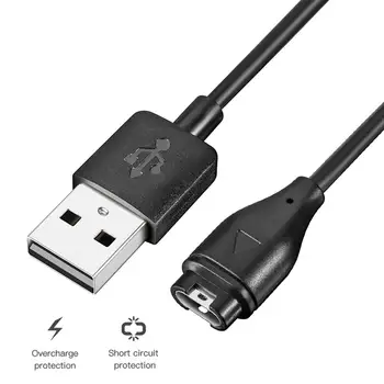 1m / 3.3 ft USB şarj kablosu İzle Şarj Kablosu Kablosu şarj adaptörü Hatları Garmin Fenix 6S 6 5 Artı 5X Vivoactive 3 Fenix 5