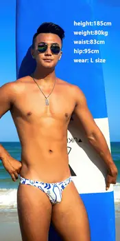 YW43 Graffiti baskılı ultra düşük bel seksi mayolar 2022 yüzmek külot yüzme sörf erkekler mayo havuzu bikini mayo
