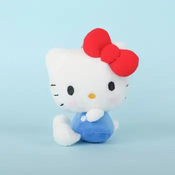 Sevimli Karikatür Anime 10 CM Kawaii Purin Köpek Benim Melody Cinnamorol KT Kedi peluş oyuncak Sevimli Yumuşak Dolması Peluş Bebek Kız Hediyeler