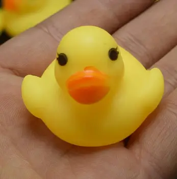 10 Adet Sevimli Mini Sarı Ördek Bebek Banyo Oyuncakları Sıkmak Müzik Bebek Ördek Yavrusu Çocuk Banyo Oyuncakları Sarı Ördek Masa Süsleri