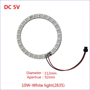 Vurgulamak DC 5V LED lamba kurulu ışık kaynağı USB evrensel Tek Renk lamba yuvası beyaz ışık ile 10W 12W Ve Sürücü