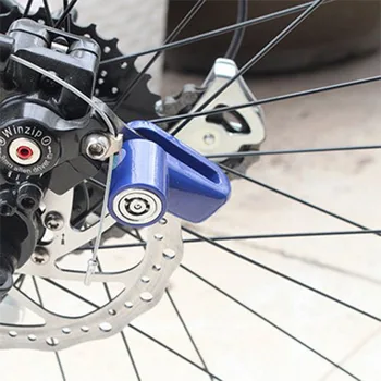 Korumak disk fren Anti-hırsızlık Disk disk fren Tekerlek Rotor Kilidi scooter bisiklet Bisiklet Alarm Kilidi Güvenlik