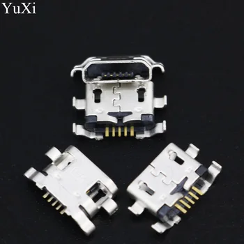 YuXi 1-10 adet Şarj mikro usb şarj istasyonu jack konektör soket Xiaomi Redmi için Not 5A / başbakan / Redmi Y1 lite başbakan