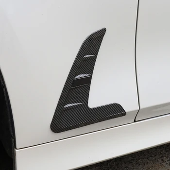 2 ADET Araba Dış Yan Gövde Hava Çıkış Kapağı Trim Çamurluk Dekoratif Çıkartmalar BMW 3 Serisi İçin G20 G28 2019-22 Oto Aksesuarları