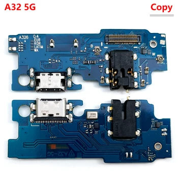Yeni mikro USB şarj portu Kurulu Dock konektör esnek kablo Samsung A32 A22 4G 5G A02 A02S A12 A21 A21S A31 A51 A71 M51