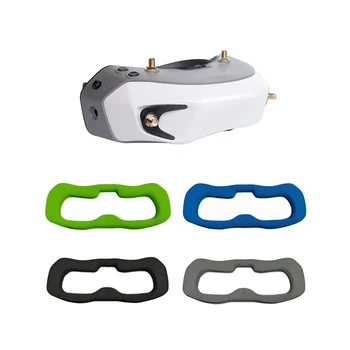 FatShark HDO3 Walksnail Avatar Gözlük Paneli Sihirli Sünger Göz Maskesi Pad Yedek Faceplate Likra Kumaş Conta RC Drone için