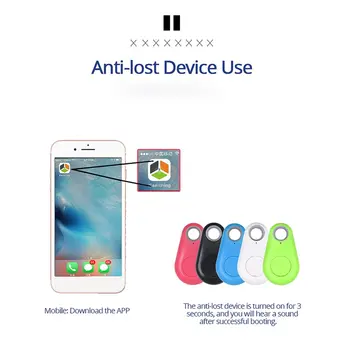 Mini Anti Kayıp Alarm Cüzdan Anahtarlık Akıllı Etiket Bluetooth Uyumlu Tracer GPS Bulucu Anahtarlık Pet Çocuk İTag Tracker Anahtar Bulucu