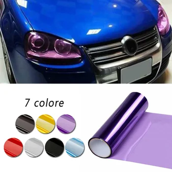 Tonu Farlar film UV koruma Vinil Wrap Araba Sis Lambası Sticker Koruyucu