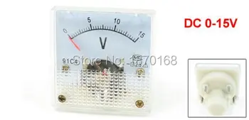 91C4 Sınıf 2.5 Doğruluk DC 0 - 15V Voltaj Volt Panel Metre