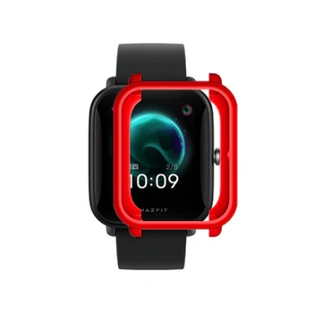 TPU Yumuşak Tam Kenar Koruyucu Smartwatch Durumda Kabuk Çerçeve Amazfit BİP S / Lite / U / Pro GTS 2 Mini İzle Koruyucu Tampon Kapak