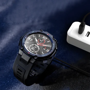 Dock İstasyonu Şarj Adaptörü Standı USB Şarj Kablosu Taban Kablosu Xiaomi AMAZFİT T-ReX A1918 Akıllı İzle Spor Trex Smartwatch