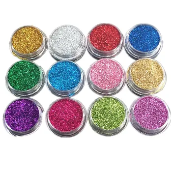 16 Renk 1kg 1000g Toptan Sparkly Glitter Toz Toplu Epoksi Reçine Kalıp Dolum 0.3 mm telefon kılıfı Tırnak Sanat PET Glitter Pul
