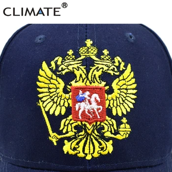 IKLİM Rusya beyzbol şapkası Rusya Rus Ulusal Amblem Kap Rus Spor Ayarlanabilir Serin beyzbol şapkası s Yetişkin Kadın Erkek için