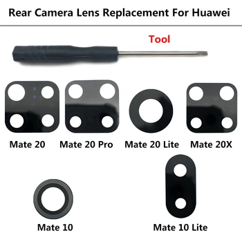 Yeni Arka Kamera Lens Arka Ana Kamera Cam Kapak Lens İçin Huawei Mate 20 30 40 Pro 10 Lite 20X9 Parçaları İle Etiket
