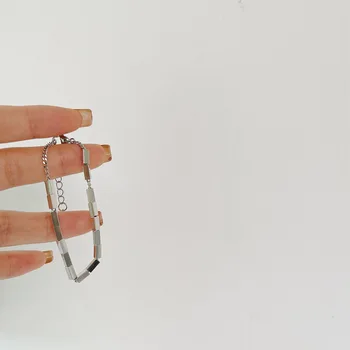 Paslanmaz çelik boru Zincir Kolye Kadınlar İçin 2022 yeni moda takı Basit Gerdanlık Collares Toptan