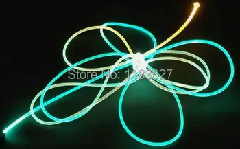 Gece Uçuşu için Fiber Optik Şeritler Tek ışık / 2mm*1.5 m ağırlık:9g Güç: 0.2 V 5V kırmızı / sarı / mavi / beyaz / yeşil