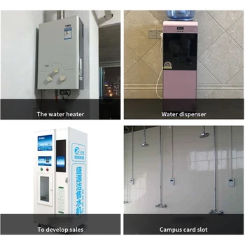 Su Akış Sensörü Anahtarı Hall Etkisi Sıvı Debimetre Fluidmeter Sayacı Plastik