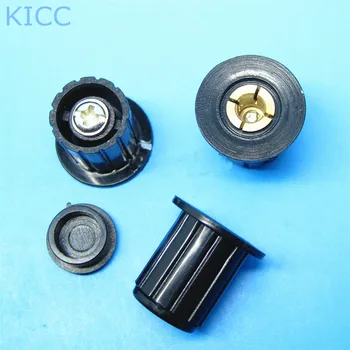 WXD3-13 Siyah Plastik topuzu KYP16-16-4 potansiyometre topuzu 5 Adet