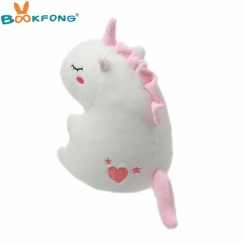 20cm Sevimli Hayvan tek boynuzlu at pelüş oyuncak Unicornio Peluche Dolması Unicornio Bebek Bebek Çocuk Oyuncakları Çocuklar İçin Doğum Günü noel hediyesi