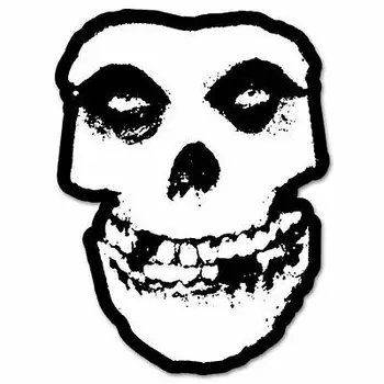 Sıcak Satış Misfits kafatası Danzig Klasik Rock Grubu Vinil Araba Sticker Çıkartması DIY Araba Styling Oto Aksesuarları