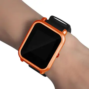 TPU Yumuşak Tam Kenar Koruyucu Smartwatch Durumda Kabuk Çerçeve Amazfit BİP S / Lite / U / Pro GTS 2 Mini İzle Koruyucu Tampon Kapak