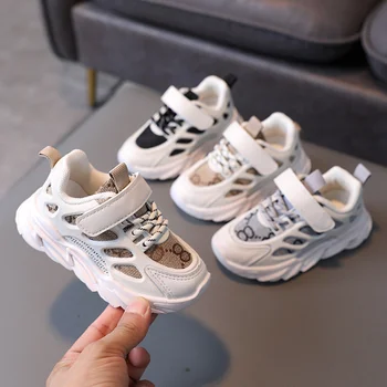 Sneakers Moda Popüler Rahat Açık Kapalı Yeni 2022 çocuk moda ayakkabılar Erkek Kız Beyaz Sneakers Ayakkabı Çocuklar için