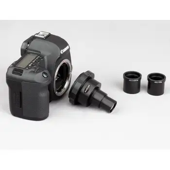 AmScope Canon ve Nikon SLR/DSLR Kamera Adaptörü Mikroskoplar için CA-CAN-NİK-SLR