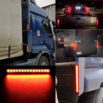 Evrensel Yüksek Pozisyon Fren Lambası Kuyruk Lambası LED Arka Dur Uyarı jip için lamba Wrangler Nissan Hyundai Araba Kamyon SUV RV