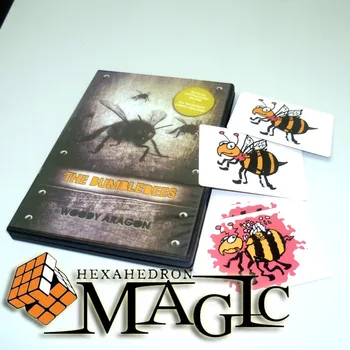 En Bombus Arıları tarafından Woody Aragon / yakın çekim profesyonel kart sihirli hileler ürünleri Ücretsiz kargo