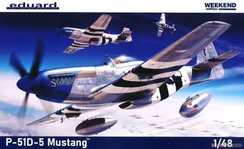 Eduard EDU84172 1/48 ölçekli P-51D - 5 model seti