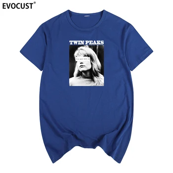 Twin peaks yangın benimle yürümek Laura Palmer komik ıyi kötü ve dougie T-shirt Pamuk Erkekler T gömlek Yeni TEE TSHİRT Womens