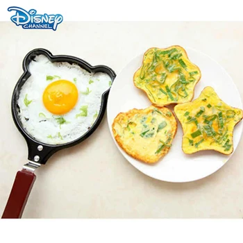 Disney Mickey Mouse Tavalar Dökme Demir Tencere Parti Dekor Yapışmaz Tava Paslanmaz Çelik kızartma tavası kızartma tavası Wok Mutfak Malzemeleri
