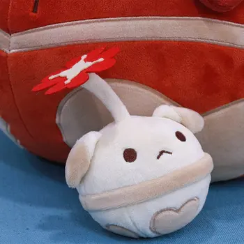 Ön Satış Genshin Darbe Zıplayan Bomba Peluş Bebek Yastık Anime Çevre Oyuncak Hediye Oyunu Anime Figürleri Peluş Bebek doldurulmuş oyuncak